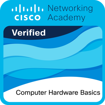 Cisco Networking Academy Computer Hardware Basics digital badge