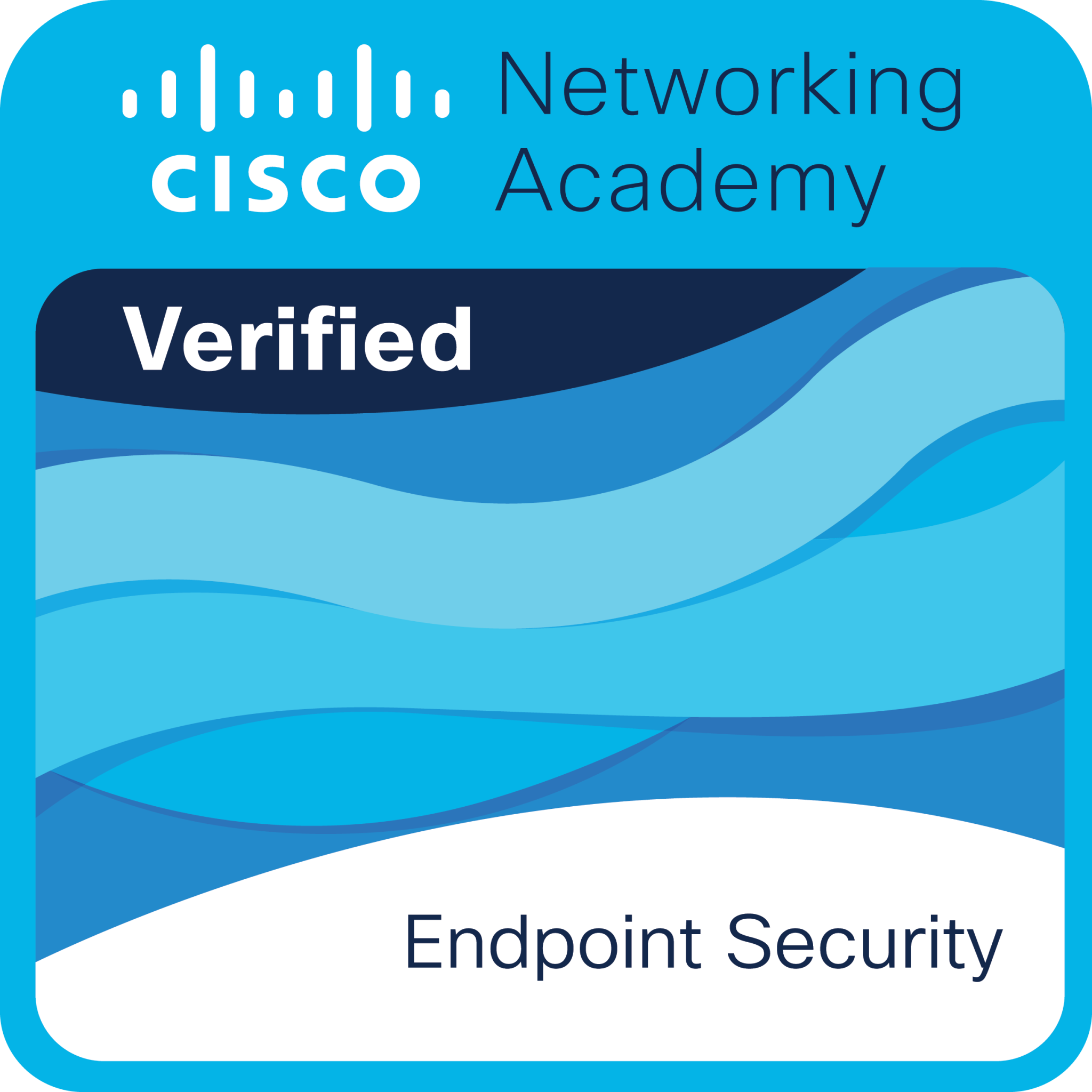 Cisco Networking Academy Endpoint Security digital badge